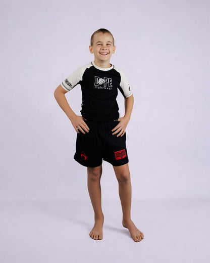 DOPE White Bamboo Rash Guard - Short Sleeve