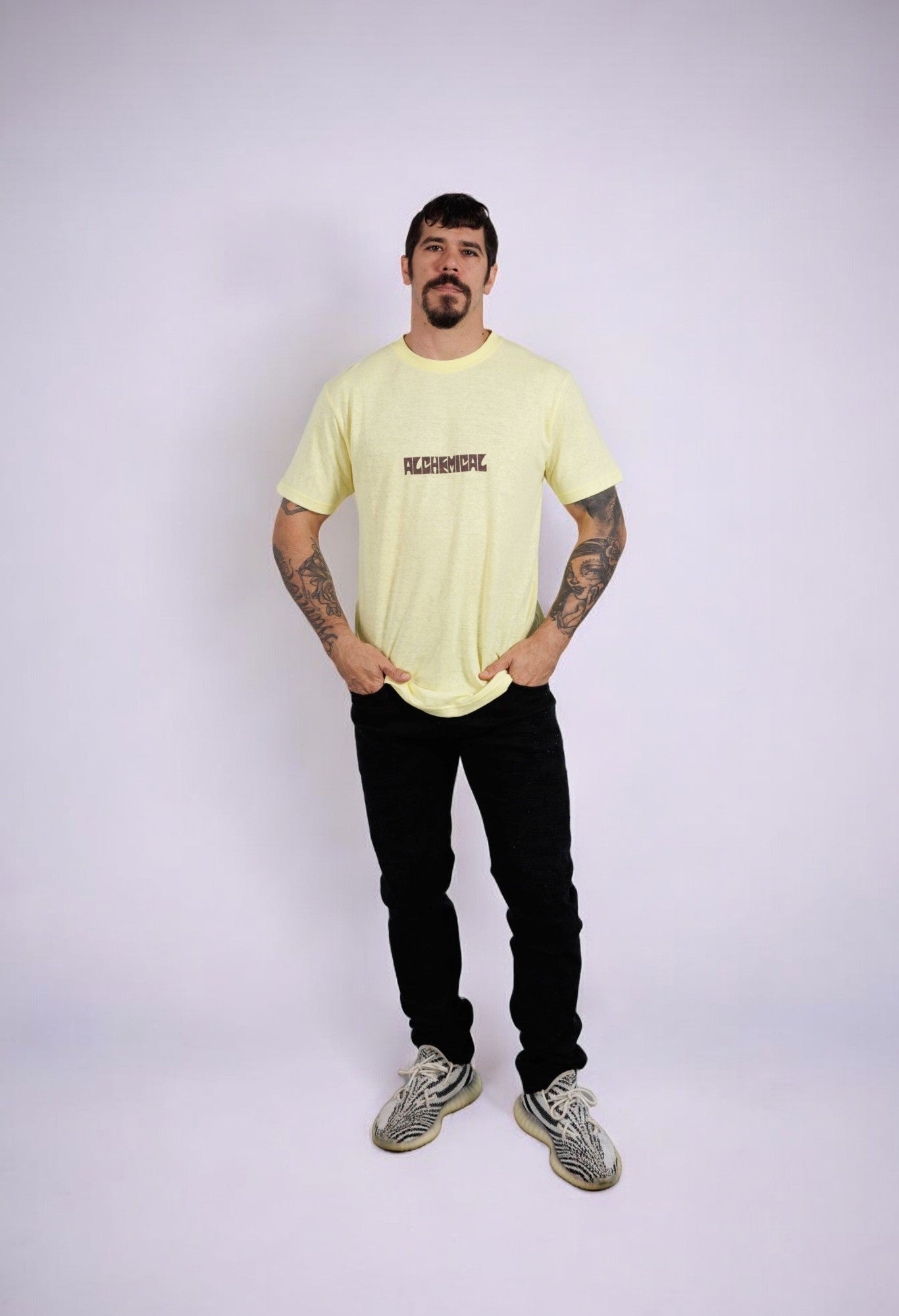 Hannay Art T-Shirt - Yellow