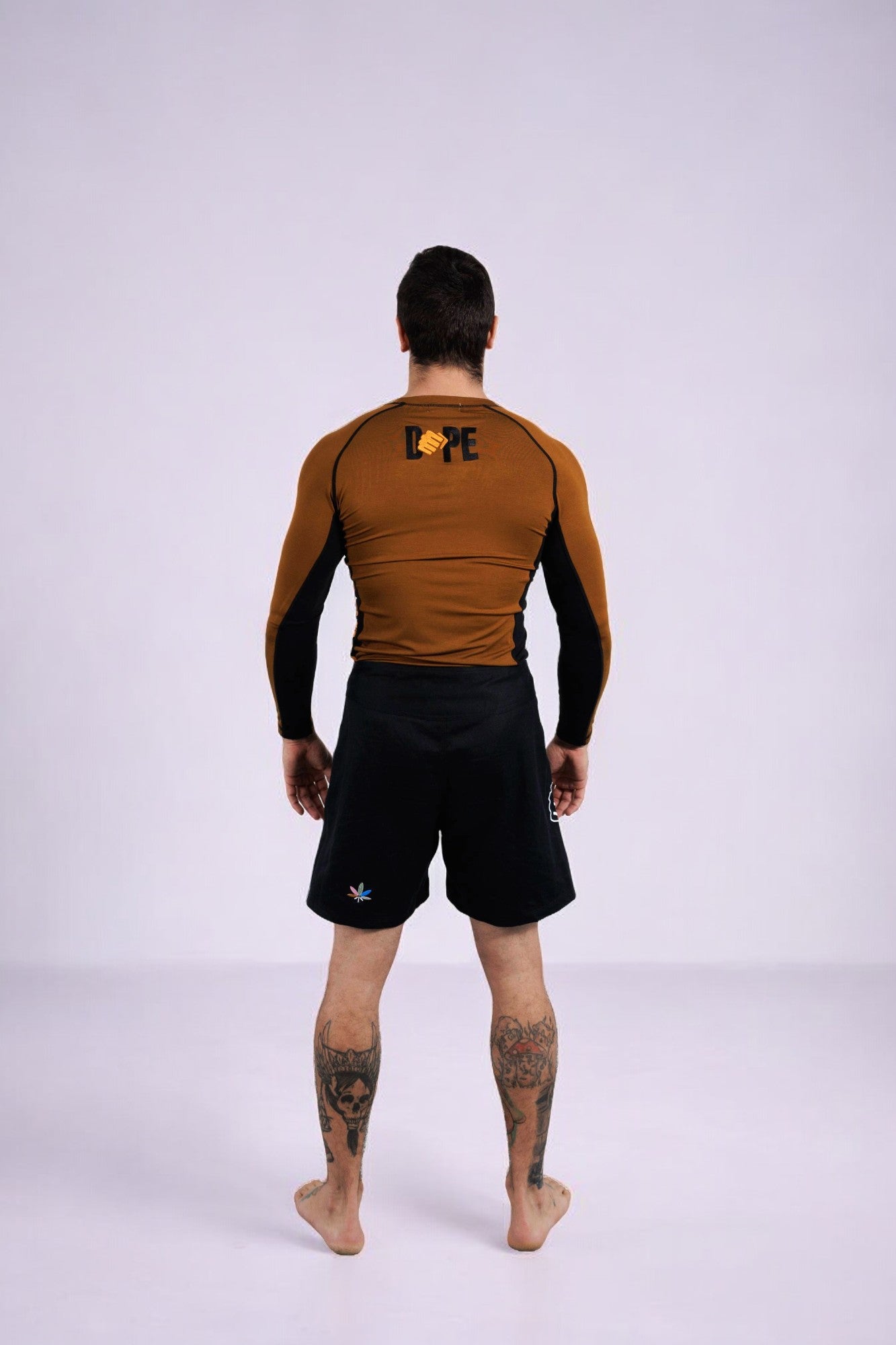 DOPE Bamboo Rash Guard - BROWN