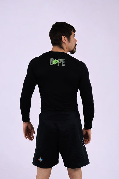 DOPE Bamboo Rash Guard - BLACK