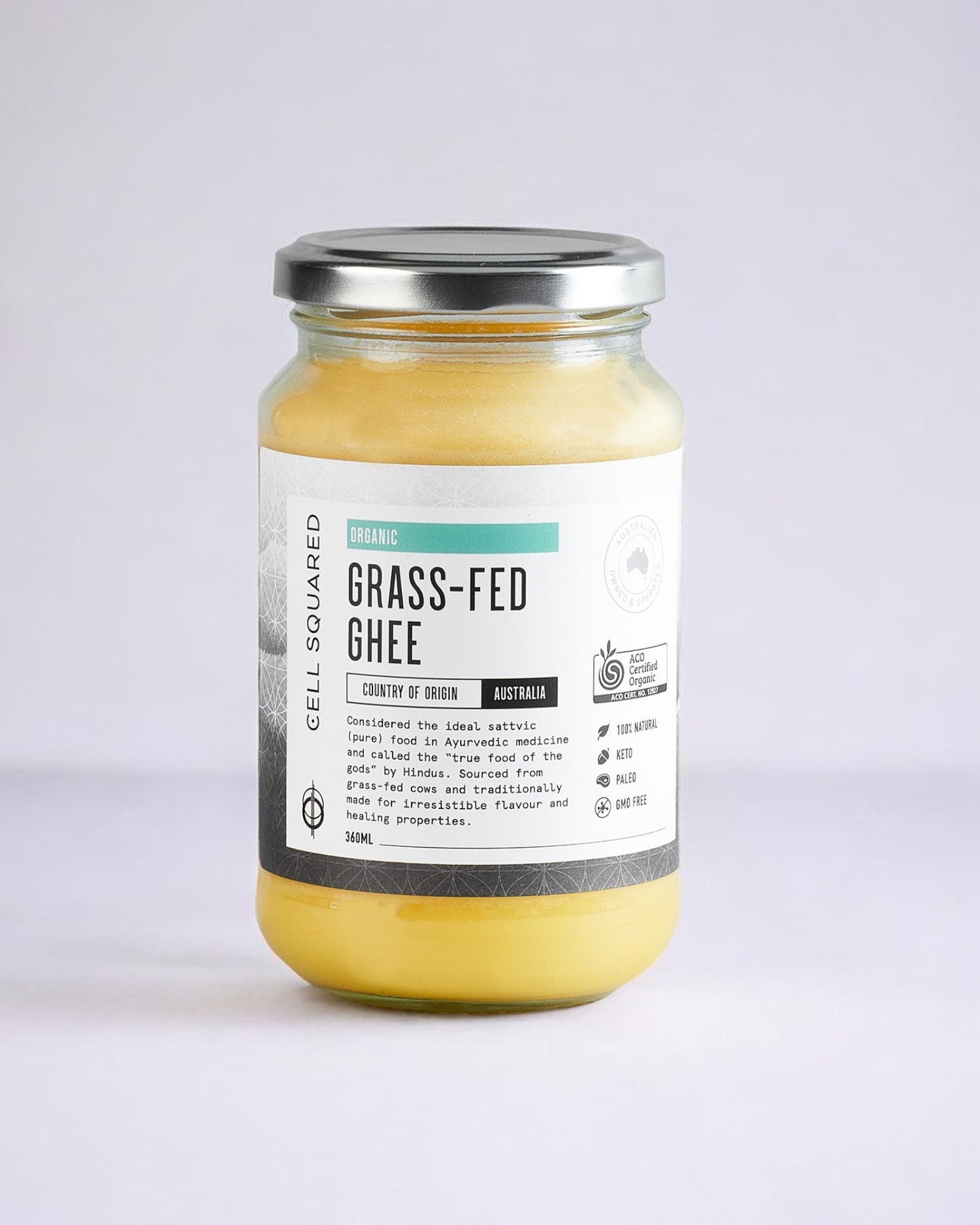 Cell Squared Grass Fed Ghee