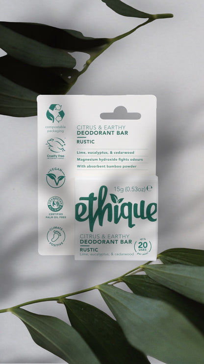 Ethique Rustic Solid Deodorant Stick