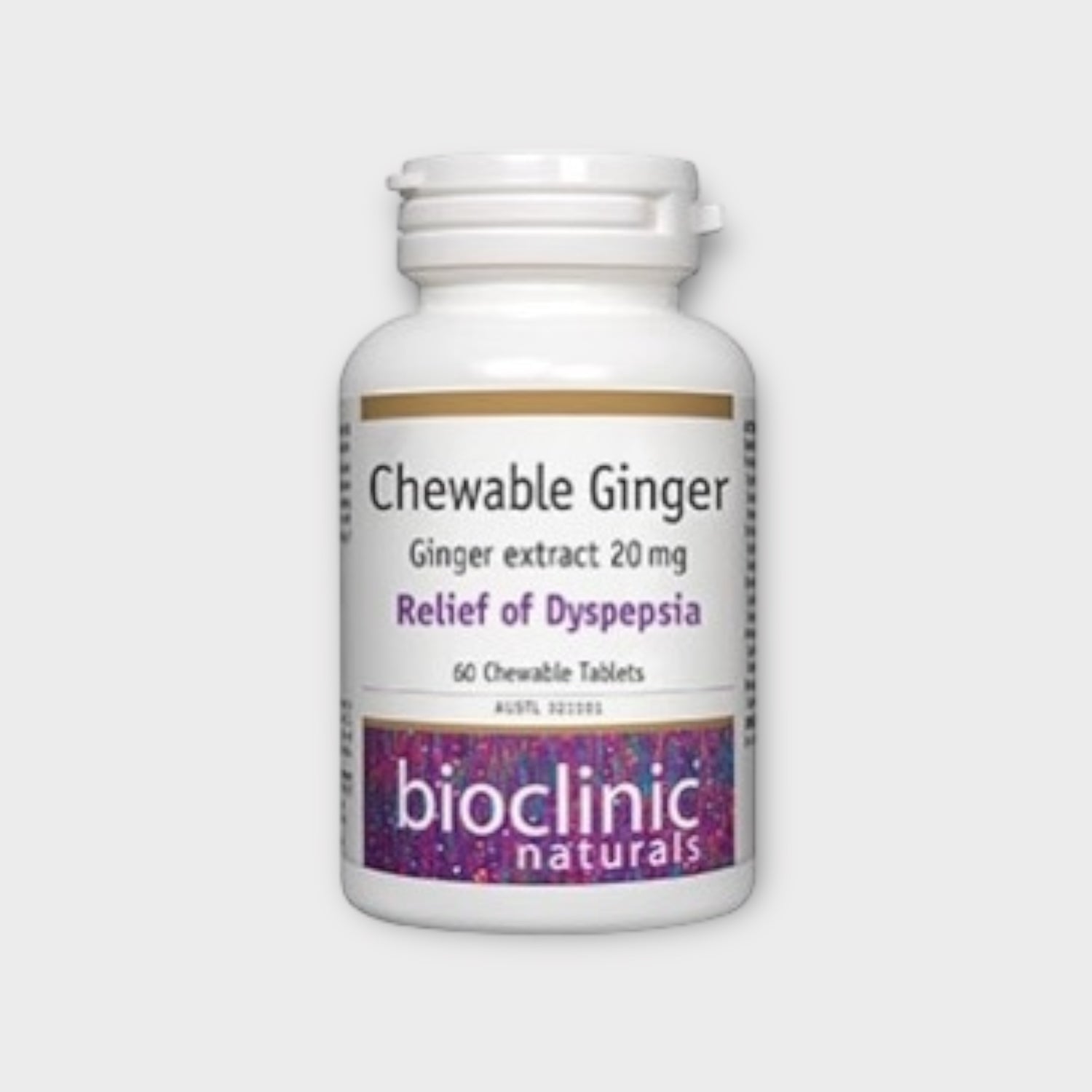 Bioclinic Naturals Chewable Ginger